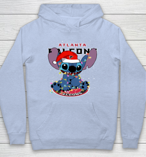 Atlanta Falcons NFL Football noel stitch Christmas Hoodie 5