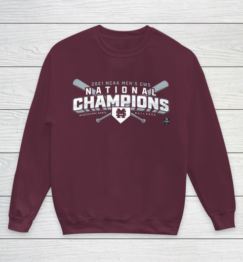 Mississippi State National Championship 2021 Youth Sweatshirt 4