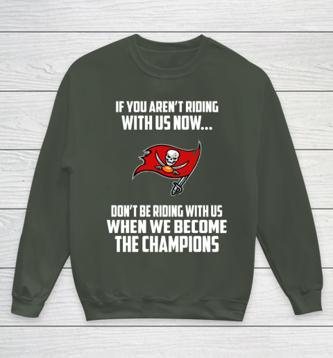 NFL Tampa Bay Buccaneers Football We Become The Champions Youth Sweatshirt 8