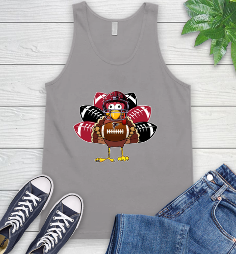 Atlanta Falcons Turkey Thanksgiving Day Tank Top 4