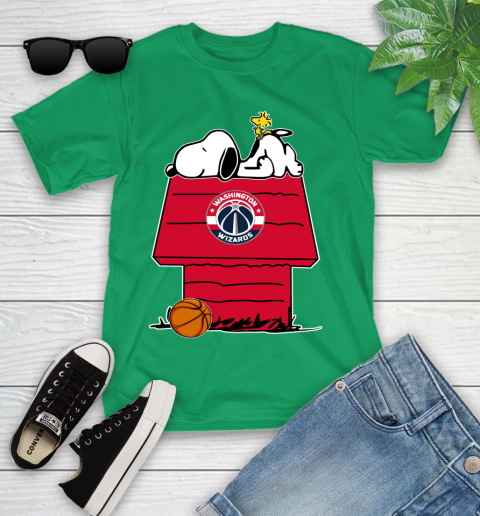 Washington Wizards NBA Basketball Snoopy Woodstock The Peanuts Movie Youth T-Shirt Irish Green Washington Wizards NBA Basketball Snoopy Woodstock The Peanuts Movie Youth T-Shirt 6