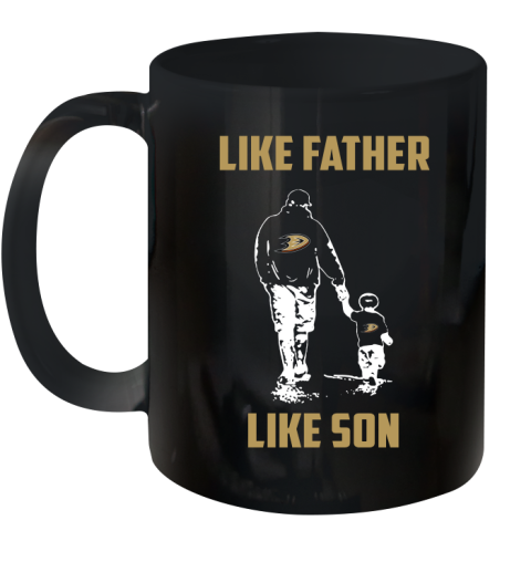 Anaheim Ducks NHL Hockey Like Father Like Son Sports Ceramic Mug 11oz