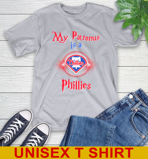 MLB Baseball Harry Potter My Patronus Is A Philadelphia Phillies T-Shirt 5
