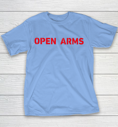 Open Arms Pep Guardiola - Print On Front And Back Youth T-Shirt 7