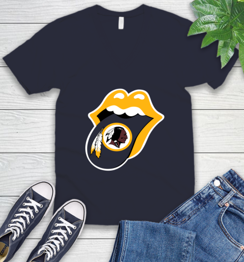 Washington Redskins NFL Football Lips I Root For My Team Adoring Fan 51