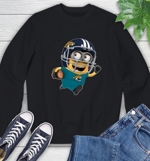 NFL Jacksonville Jaguars Minions Disney Football Sports Sweatshirt 2