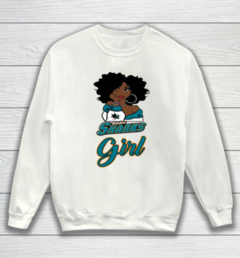 San Jose Sharks Girl NHL Sweatshirt 2