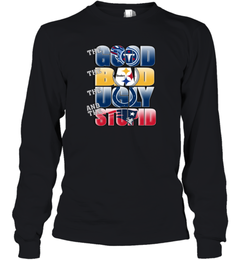 NFL Good Bad Ugly Stupid Mashup Tennessee Titans Youth Long Sleeve