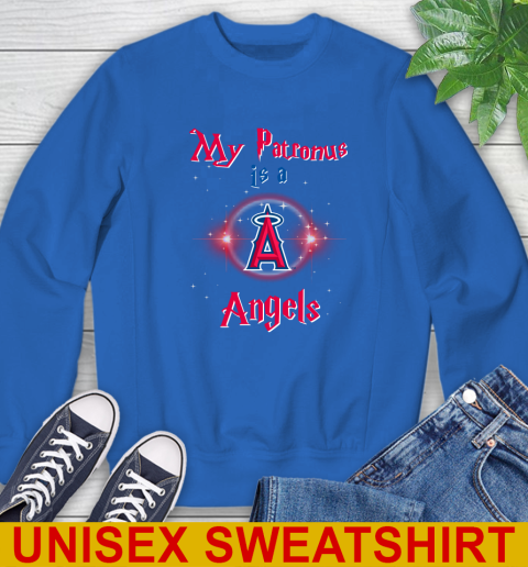 MLB Baseball Harry Potter My Patronus Is A Los Angeles Angels Sweatshirt 11