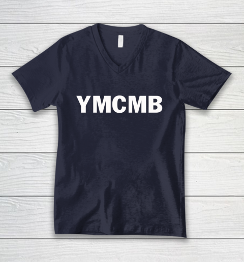 YMCMB Drake V-Neck T-Shirt 2