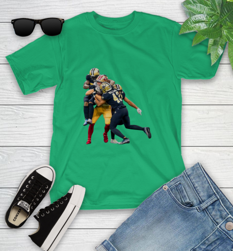 Sprint Football San Francisco 49ers And New Orleans Saints Shirts 106
