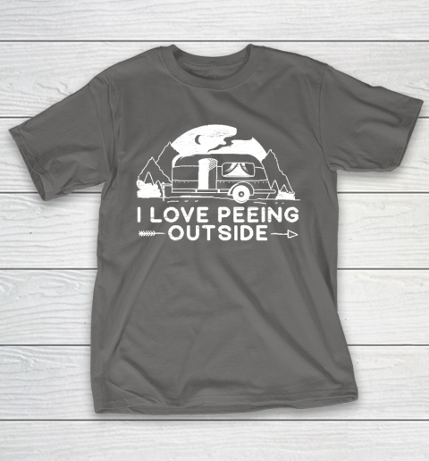 I Love Peeing Outside Camper Van Funny Camping T-Shirt 18