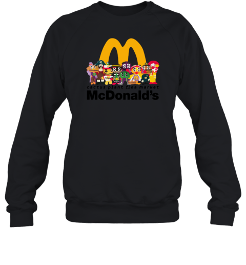 Cactus Plant Flea Market Announces Collab With McDonalds Sweatshirt