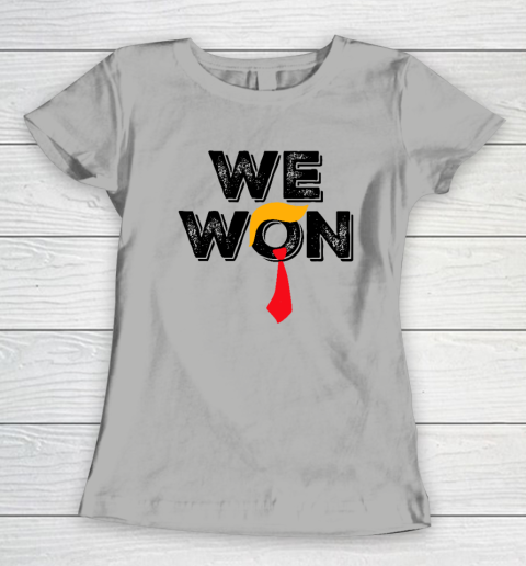 Donald Trump 47th President JD Vance We Won Get Over It 2024 Women's T-Shirt 7