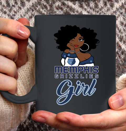 Memphis Grizzlies Girl NBA Ceramic Mug 11oz 3