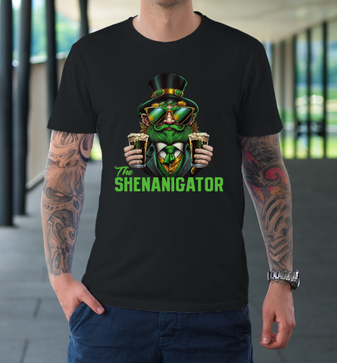 The Shenanigator, Funny Shenanigans Design For St Paddys Day T-Shirt