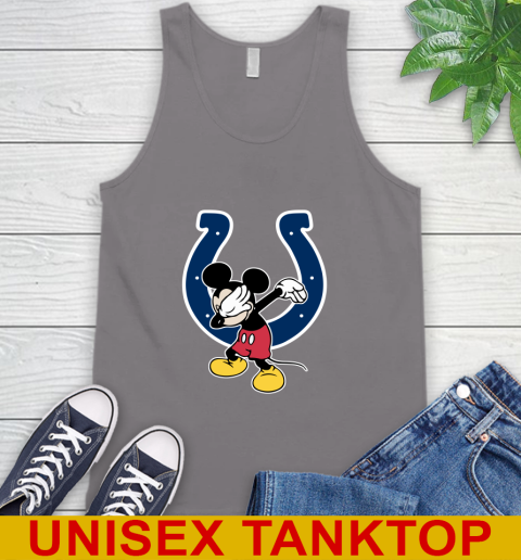 Indianapolis Colts NFL Football Dabbing Mickey Disney Sports Tank Top 7