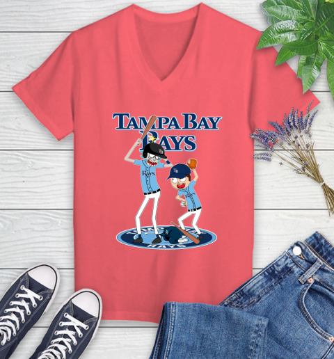 MLB Tampa Bay Rays Rick And Morty Baseball 82