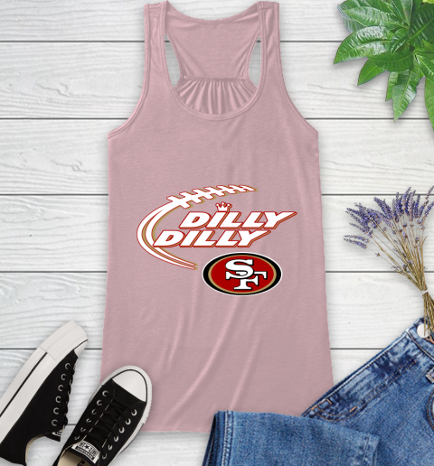 NFL San Francisco 49ers Dilly Dilly Football Sports Racerback Tank 11