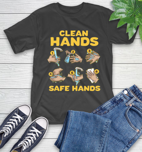 Nurse Shirt Washing Clean Hands Safe Hand Hygiene Wash Save T Shirt T-Shirt
