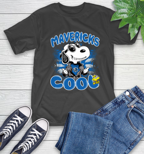 NBA Basketball Dallas Mavericks Cool Snoopy Shirt T-Shirt
