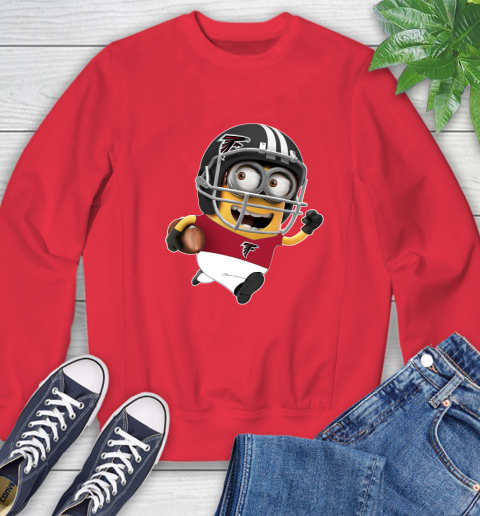 NFL Atlanta Falcons Minions Disney Football Sports Sweatshirt 10