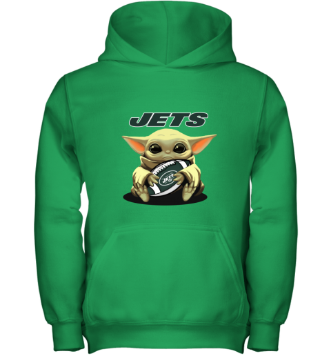 Baby Yoda Loves The New York Jets - Rookbrand