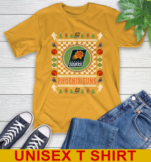Phoenix Suns Merry Christmas NBA Basketball Loyal Fan T-Shirt 2