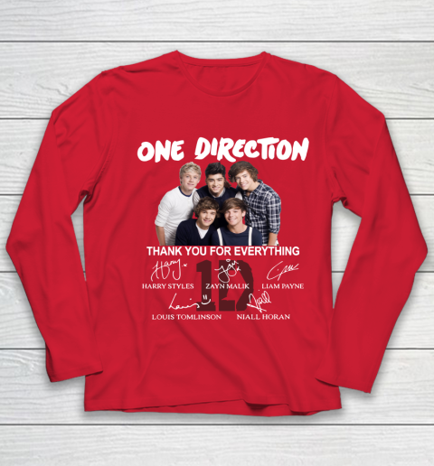 One Direction thank you for every thing Youth Long Sleeve 8