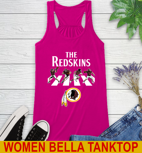 NFL Football Washington Redskins The Beatles Rock Band Shirt Racerback Tank 6