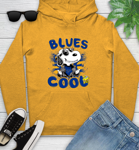 NHL Hockey St.Louis Blues Cool Snoopy Shirt Youth Hoodie 2