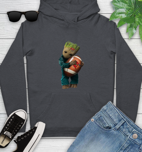 NFL Groot Guardians Of The Galaxy Football Sports Tampa Bay Buccaneers Youth Hoodie 8
