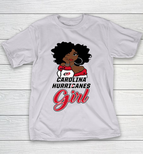 Carolina Hurricanes Girl NHL Youth T-Shirt 5