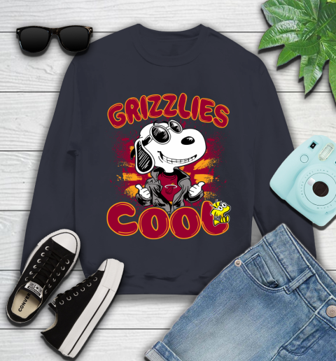 NBA Basketball Miami Heat Cool Snoopy Shirt Youth Sweatshirt 2