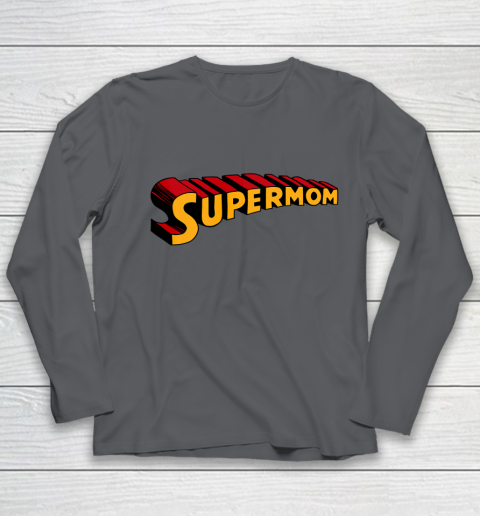 Super mom Superhero Mom for Super Mom Youth Long Sleeve 8