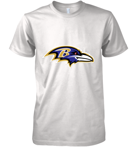 Men_s Baltimore Ravens NFL Pro Line by Fanatics Branded Gray Victory Arch T Shirt 2 Premium Men's T-Shirt