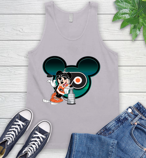NHL Philadelphia Flyers Stanley Cup Mickey Mouse Disney Hockey T Shirt Tank Top 4