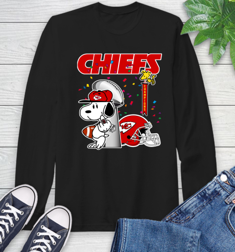 Kansas City Chiefs Champions Super Bowl 2020 Snoopy Middle Finger Shirt 58