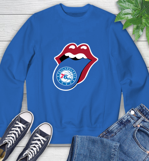 Philadelphia 76ers NBA Basketball Lips I Root For My Team Adoring Fan 32