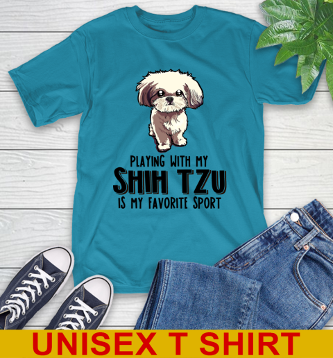 Playing with my shih tzu is my favorite sport 7