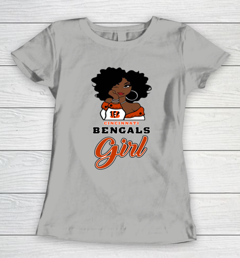 Cincinnati Bengals Girl NFL Women's T-Shirt 11