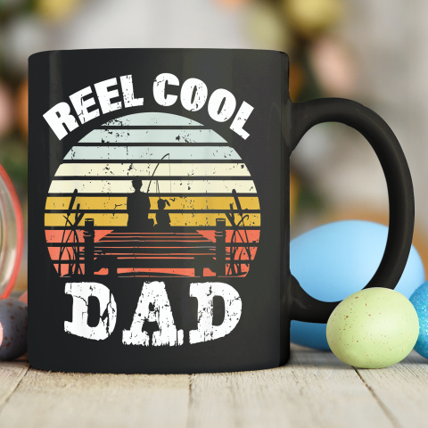 Reel Cool Dad Fisherman Father's Day Fishing Ceramic Mug 11oz