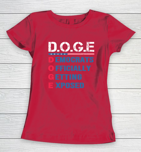 Trump D.O.G.E Department Of Government Efficiency Women's T-Shirt 7