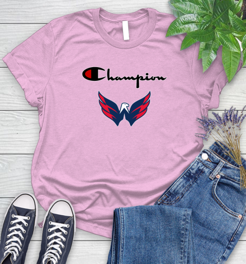 NHL Hockey Washington Capitals Champion Shirt Women's T-Shirt 8