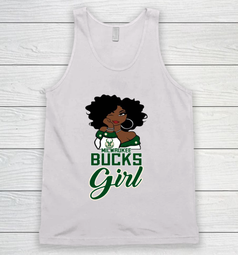 Milwaukee Bucks Girl NBA Tank Top 2