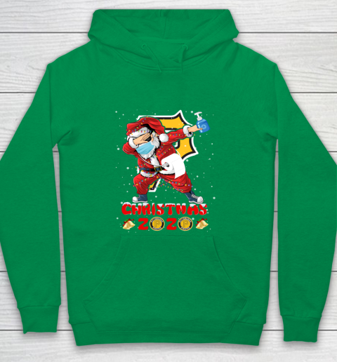 Pittsburgh Pirates Funny Santa Claus Dabbing Christmas 2020 MLB Youth Hoodie 4