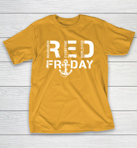 On Fridays We Wear Red Friday Military Navy Soldiers T-Shirt 2