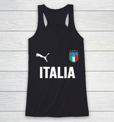 Italy Jersey Soccer 2020 2021 Football Italian Italia Racerback Tank