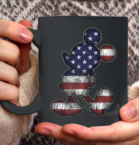 Disney Americana 4th of July Mickey Mouse Ceramic Mug 11oz
