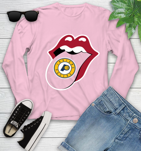 Indiana Pacers NBA Basketball Lips I Root For My Team Adoring Fan 134